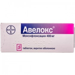 Авелокс табл. п/о 400 мг 5