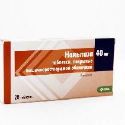 Нольпаза табл. 40 мг №28