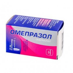 Омепразол пор. д/инф. 40 мг фл. №1