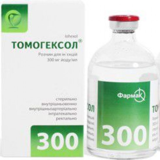 Томогексол р-р д/ин. 300 мг/мл фл. 100 мл
