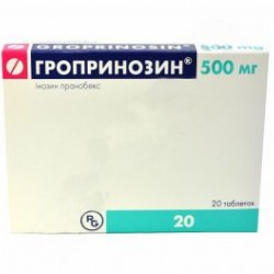 Гропринозин табл. 500 мг №20