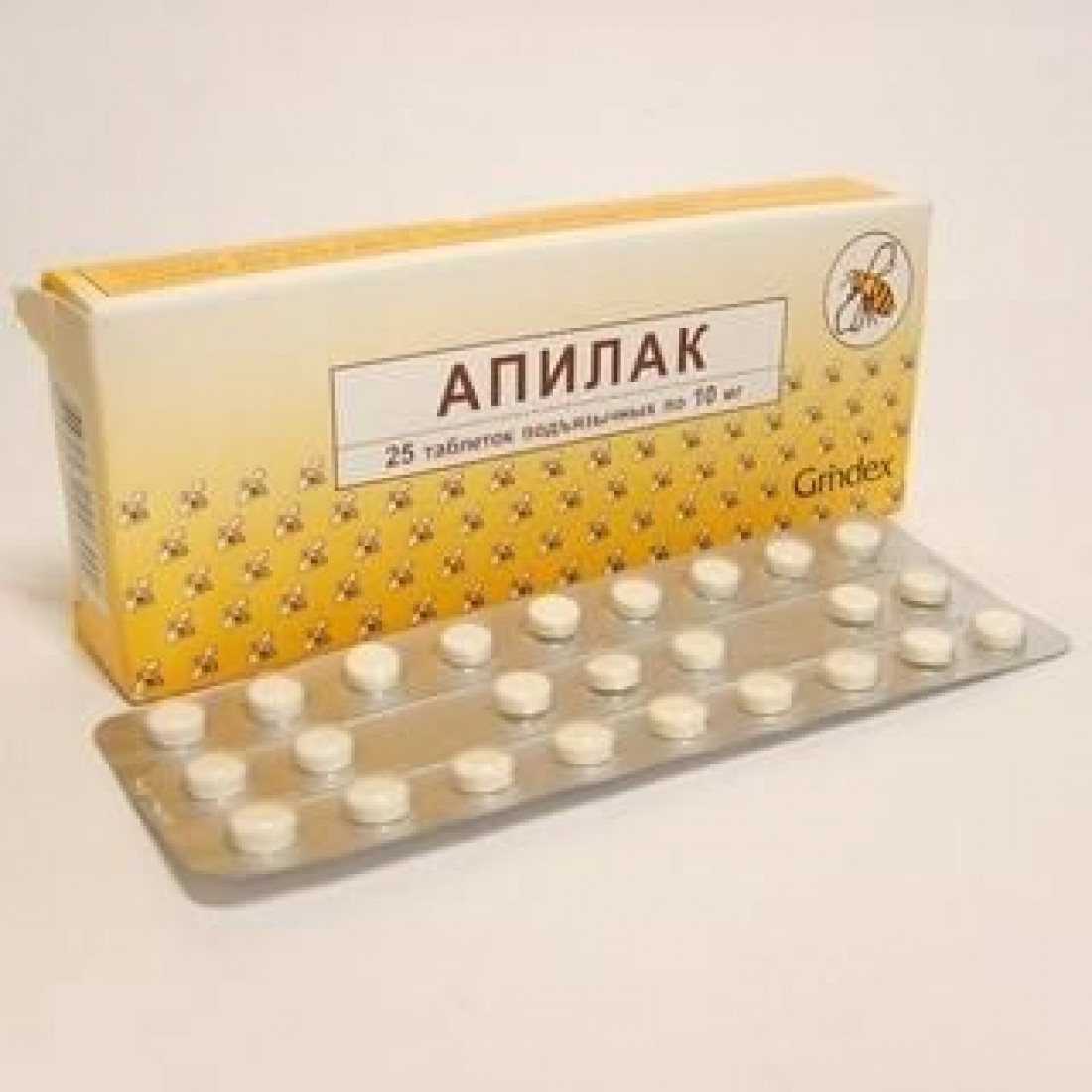Апилак гриндекс таблетки 10 мг №50: инструкция, цена, отзывы,  в .